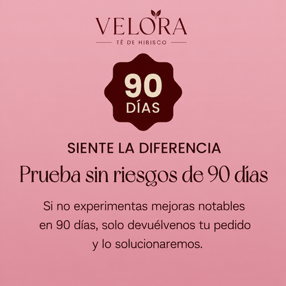 Velora® Té de Hibisco — Apoyo para la Presión Arterial