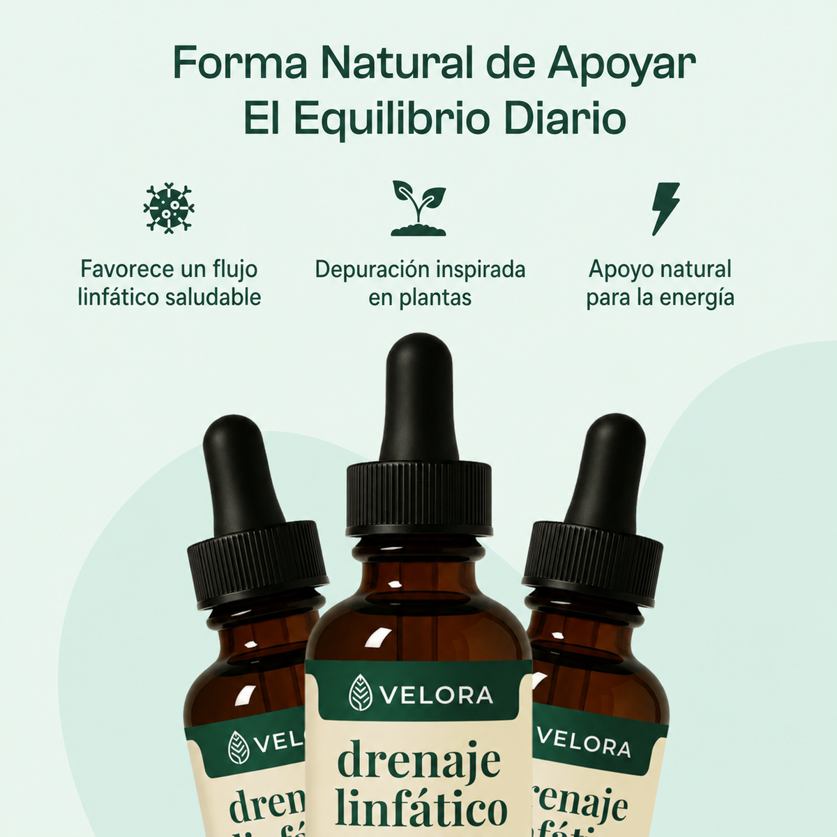 Velora® | Gotas Naturales para el Drenaje Linfático
