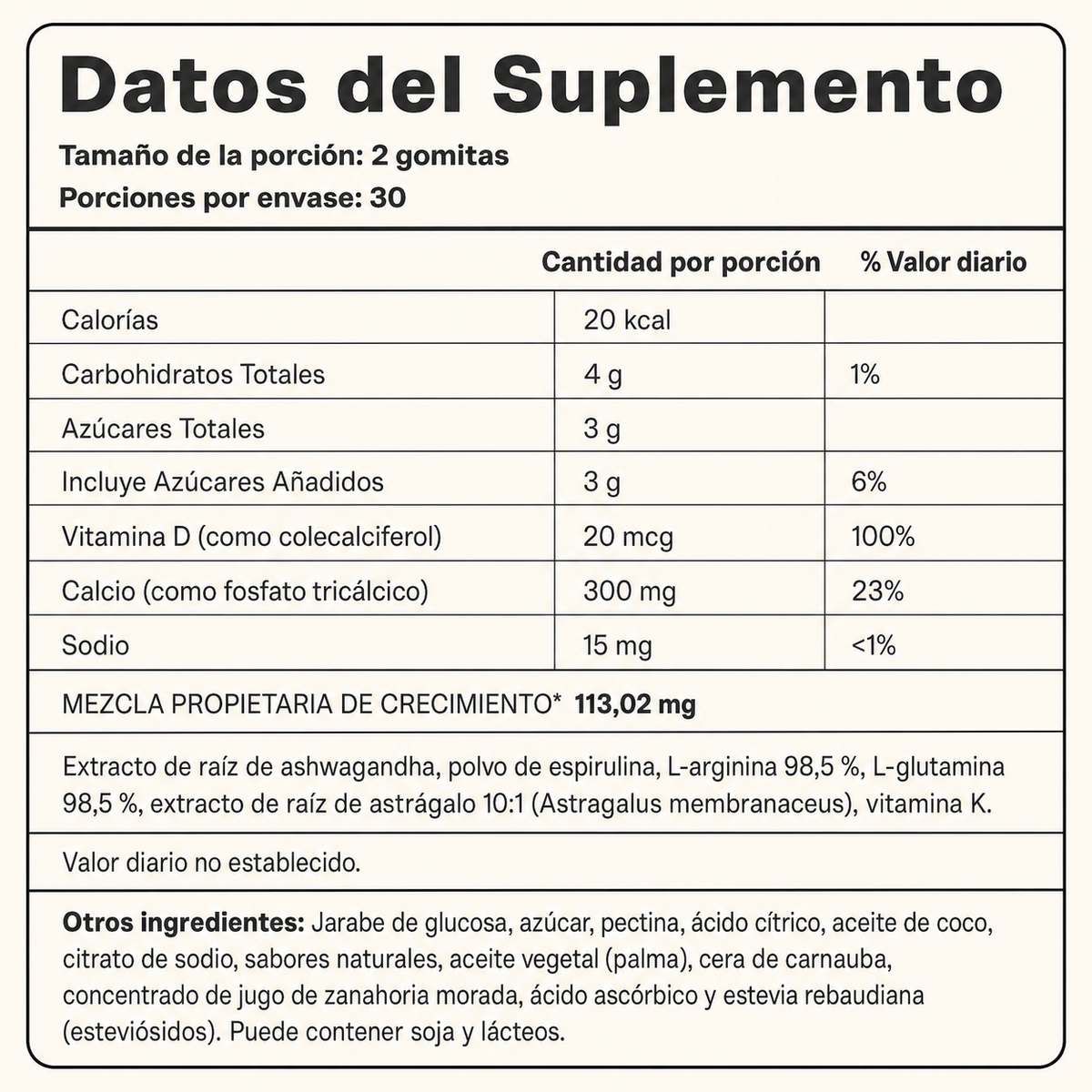 Velora® Growth Kids