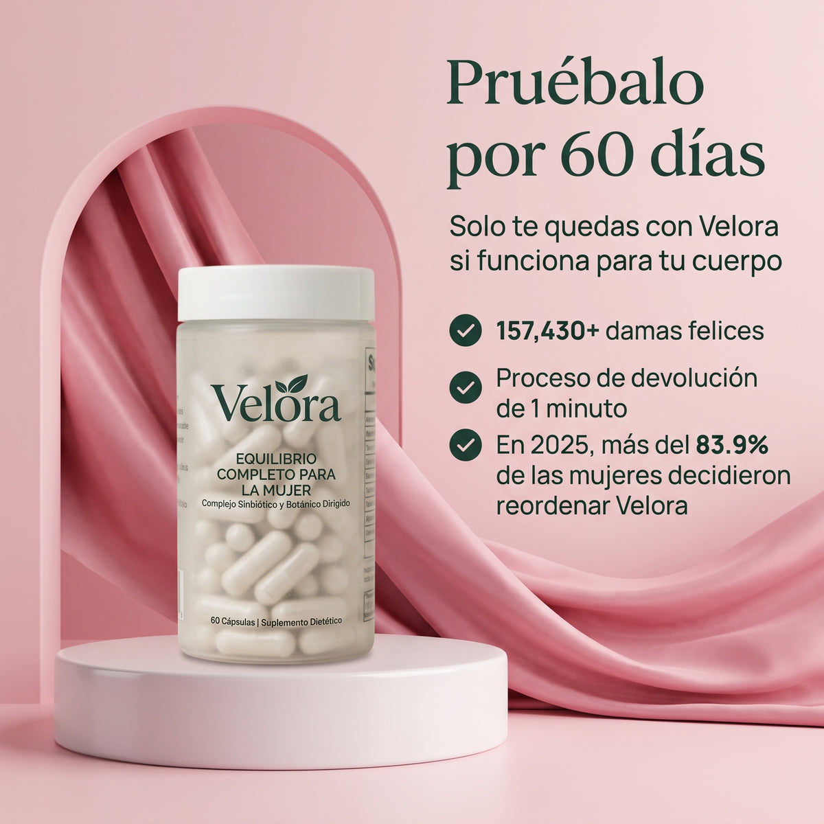 Velora® | Equilibrio integral para la mujer